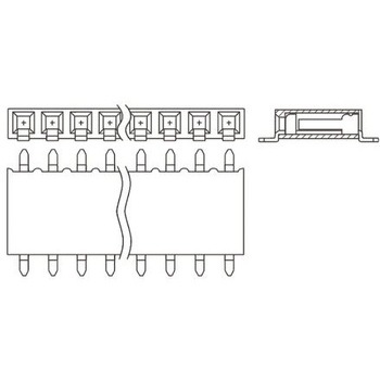 Samtec 基板接続用ソケット SSM シリーズ SAMTEC