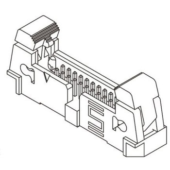 EHT-120-01-S-D Samtec 基板接続用ヘッダ EHTシリーズ SAMTEC 47044683