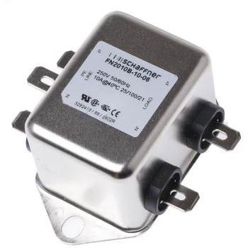 Schaffner EMIフィルタ，電源ラインフィルタ，ノイズフィルタ SCHAFFNER