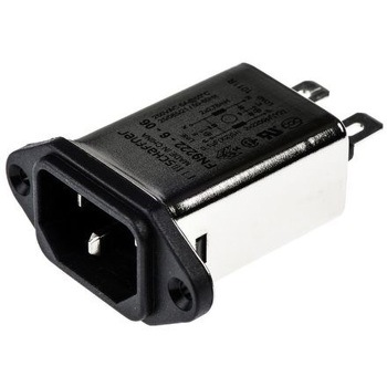 FN 9222-6/06 Schaffner IEC�t�B���^ �I�X IEC�K�i C14 �p�l���}�E���g SCHAFFNER 47067013