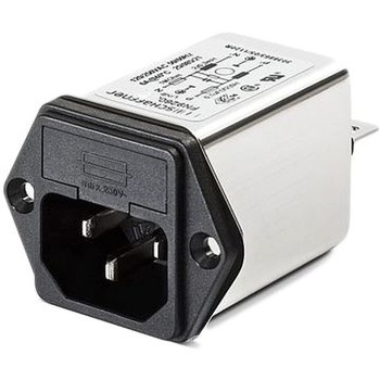 Schaffner IECフィルタ オス IEC規格 IEC / EN 60939 パネルマウント SCHAFFNER