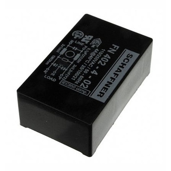 Schaffner RFIフィルタ 4A スルーホール SCHAFFNER