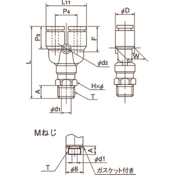 ケミフィット C1Sシリーズ Yジョイント ニッタ