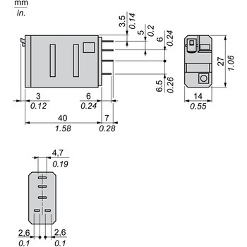 Schneider Electric リレー 120V ac シュナイダーエレクトリック