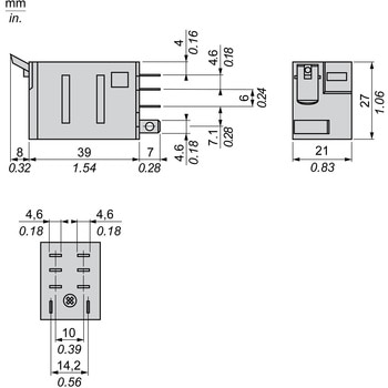 Schneider Electric リレー 120V ac シュナイダーエレクトリック
