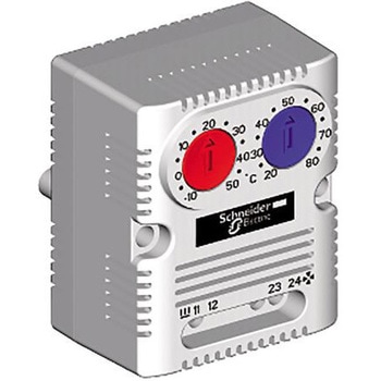 Schneider Electric， エンクロージャサーモスタット シュナイダーエレクトリック