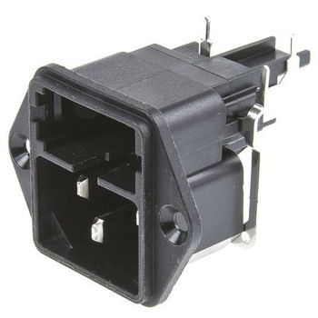 4301.3211 Schurter IECvO C14 IX pl}Eg SCHURTER 47103684