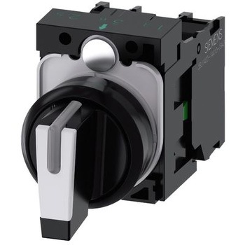 Siemens， セレクタスイッチ完全ユニット，  3 ノッチ SIEMENS