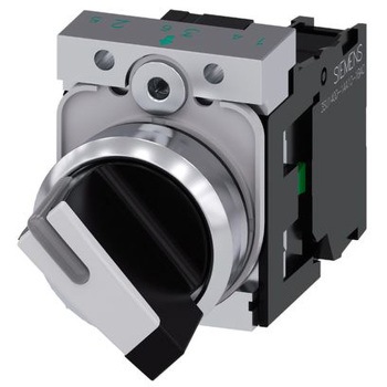 Siemens， セレクタスイッチ完全ユニット，  2 ノッチ SIEMENS