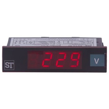 Sifam Tinsley デジタルパネルメータ 7セグメントディスプレイ 92 x 22.2 mm Beta 90シリーズ Sifam Tinsley