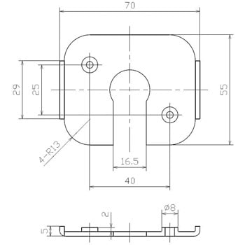 スプリングマット用プレート 倉敷化工