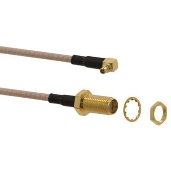 SMA jack to MMCX R/A plug cable assembly 日本モレックス(molex)