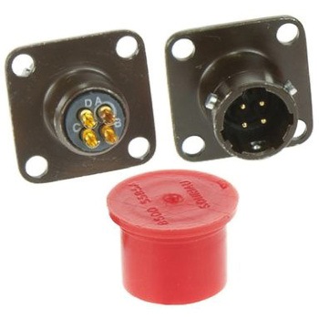 85102E84P50 Souriau MILKiی^RlN^ 851C V[Y SOURIAU ͂ X R^Ng4 Xg[g Square Flanged Receptacle  1 85102E84P50 47161547