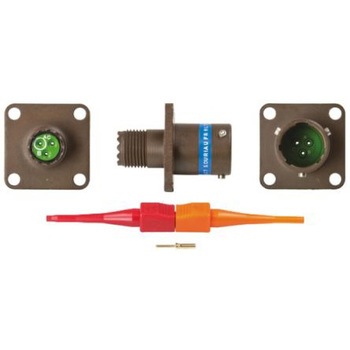 8LT009B98PN Souriau MIL規格丸型コネクタ 8LT， シリーズ SOURIAU 47164374