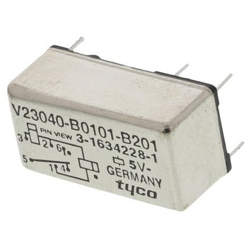V23040B0101B201 TE Connectivity ラッチングリレー DPDT TE Connectivity Japan(旧:TYCOELECTRONICS(タイコエレクトロニクス)) 47289769