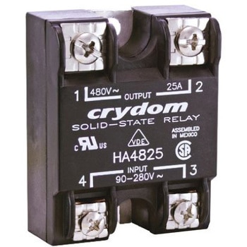 SSR，110A rms 48-530Vdc Sensata / Crydom