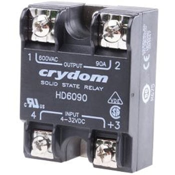 SSR，90A rms 48-660Vdc Sensata / Crydom
