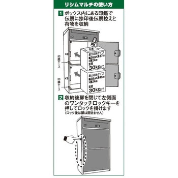 宅配ボックス リシム マルチ ケイジーワイ工業 宅配BOX・宅配 宅配ボックス リシム マルチ ケイジーワイ工業 宅配BOX・宅配