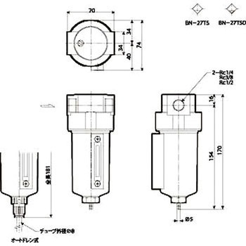 エアフィルタ 日本精器