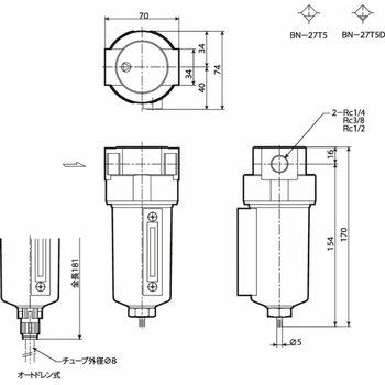 エアフィルタ 日本精器