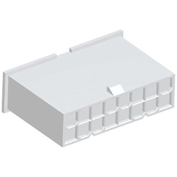 TE Connectivity コネクタハウジング オス 16極 2列 4.2mm VAL-U-LOKシリーズ TE Connectivity Japan(旧:TYCOELECTRONICS(タイコエレクトロニクス))