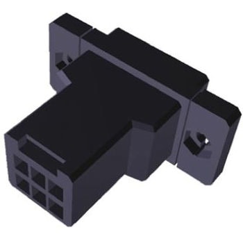 TE Connectivity コネクタハウジング オス 6極 2列 5.08mm ダイナミック TE Connectivity Japan(旧:TYCOELECTRONICS(タイコエレクトロニクス))