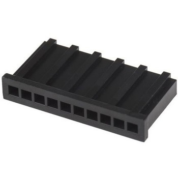 TE Connectivity コネクタハウジング メス 10極 1列 2.54mm アンプモジュール TE Connectivity Japan(旧:TYCOELECTRONICS(タイコエレクトロニクス))