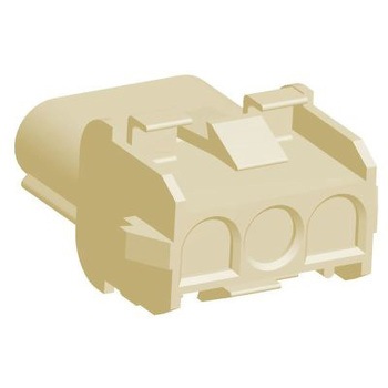 TE Connectivity コネクタハウジング メス 3極 1列 6.35mm メイテンロック TE Connectivity Japan(旧:TYCOELECTRONICS(タイコエレクトロニクス))