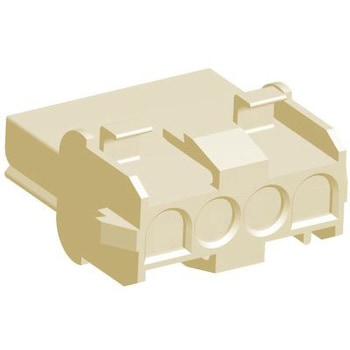 TE Connectivity コネクタハウジング メス 4極 1列 6.35mm メイテンロック TE Connectivity Japan(旧:TYCOELECTRONICS(タイコエレクトロニクス))