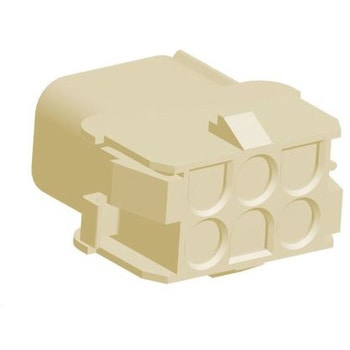 TE Connectivity コネクタハウジング メス 6極 2列 6.35mm メイテンロック TE Connectivity Japan(旧:TYCOELECTRONICS(タイコエレクトロニクス))