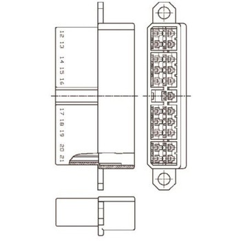 172513-1 TE Connectivity RlN^nEWO X 9 2 Multi-Interlock Mark IIV[Y TE Connectivity Japan(:TYCOELECTRONICS(^CRGNgjNX)) MICZv^N Xg[g 47269566