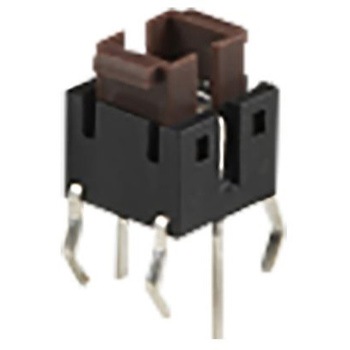 TE Connectivity タクタイルスイッチ 単極単投(SPST) スルーホール Pc Pin モーメンタリ TE Connectivity Japan(旧:TYCOELECTRONICS(タイコエレクトロニクス))