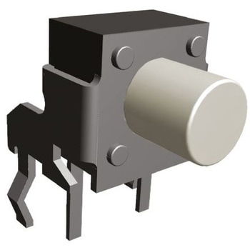 TE Connectivity タクタイルスイッチ 単極単投(SPST) スルーホール モーメンタリ TE Connectivity Japan(旧:TYCOELECTRONICS(タイコエレクトロニクス))