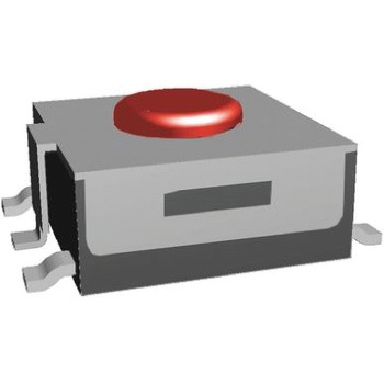 TE Connectivity タクタイルスイッチ 単極単投(SPST) スルーホール モーメンタリ TE Connectivity Japan(旧:TYCOELECTRONICS(タイコエレクトロニクス))