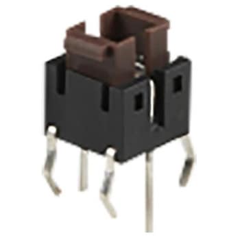 TE Connectivity タクタイルスイッチ 単極単投(SPST) スルーホール モーメンタリ TE Connectivity Japan(旧:TYCOELECTRONICS(タイコエレクトロニクス))