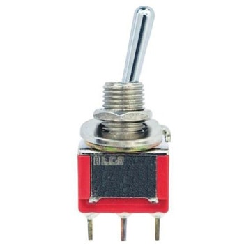 TE Connectivity トグルスイッチ (オン)-オフーオン 単極双投(SPDT) TE Connectivity Japan(旧:TYCOELECTRONICS(タイコエレクトロニクス))