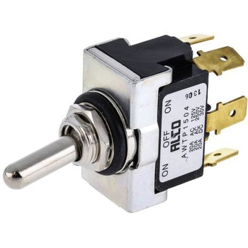 TE Connectivity トグルスイッチ On-Off-On DPDT TE Connectivity Japan(旧:TYCOELECTRONICS(タイコエレクトロニクス))