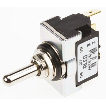 TE Connectivity トグルスイッチ On-Off-On SPDT TE Connectivity Japan(旧:TYCOELECTRONICS(タイコエレクトロニクス))
