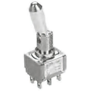 TE Connectivity トグルスイッチ ラッチ 双極双投(DPDT) TE Connectivity Japan(旧:TYCOELECTRONICS(タイコエレクトロニクス))