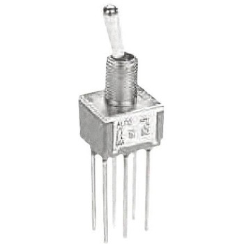 TE Connectivity トグルスイッチ ラッチ 双極双投(DPDT) TE Connectivity Japan(旧:TYCOELECTRONICS(タイコエレクトロニクス))