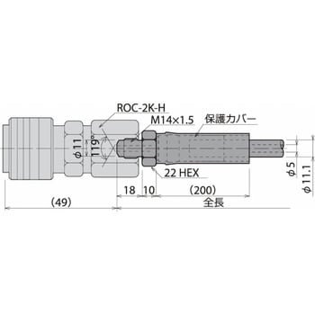 UH14-2 200MPAシリーズ 超高圧ホース 1本 理研機器(RIKEN) 【通販