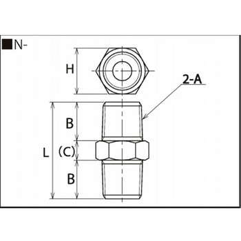 高圧ニップル RIKEN(理研機器)