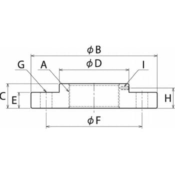 20F シリンダ部品 フランジ 1個 理研機器(RIKEN) 【通販サイトMonotaRO】