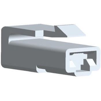 TE Connectivity 圧着カバー 1極， ナチュラル TE Connectivity Japan(旧:TYCOELECTRONICS(タイコエレクトロニクス))
