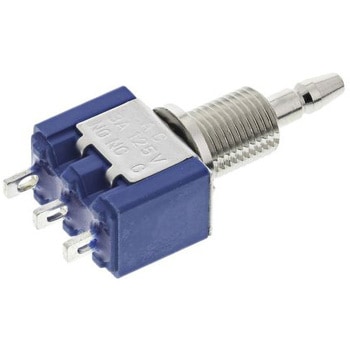 TE Connectivity 押しボタンスイッチ 3 A @ 125 V ac モーメンタリ パネルマウント 単極双投(SPDT) TE Connectivity Japan(旧:TYCOELECTRONICS(タイコエレクトロニクス))