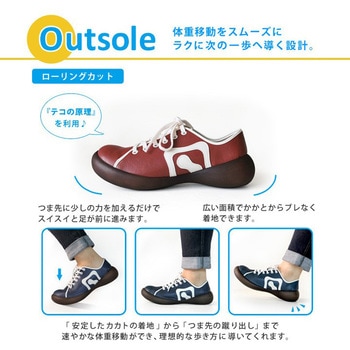 レディースフィールドシューズ リゲッタ