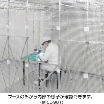 陽圧ブース ホーザン