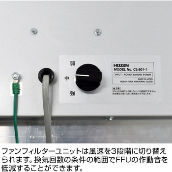 陽圧ブース ホーザン