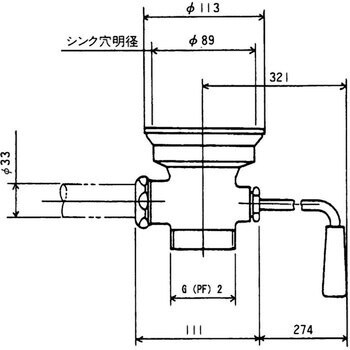 秋田市 G 2 排水トラップ(ﾊﾝﾄﾞﾙｺｯｸﾄﾞﾚｰﾝ付) | www.takalamtech.com