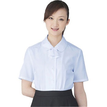 2wayリボン付き 半袖ブラウス フォーク(Nuovo)
